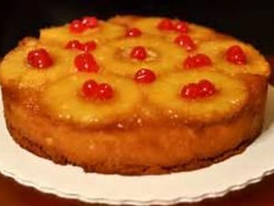 Pineapple upside-down cake