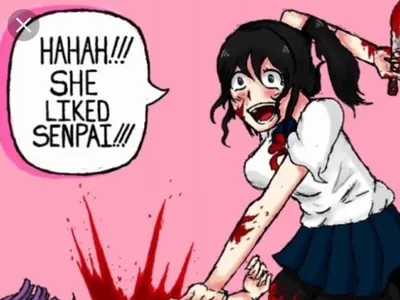 TOTALLY A YANDERE! TOTALLY A YANDERE!