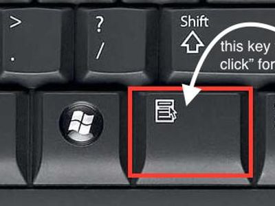 What is the function of the right-click button on a mouse?