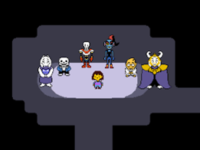 What sort of monster do you not meet in Undertale?