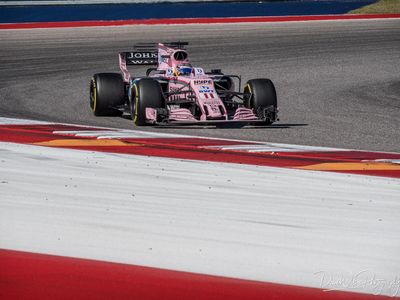 Which team is driven by Sergio Perez and Lance Stroll??