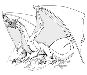 What is the typical size of a dragon?