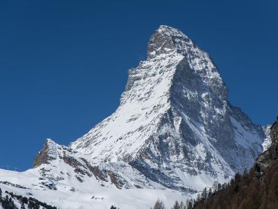 Which mountain range includes the Matterhorn?