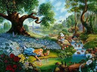 was wonderland real or a dream in the first book