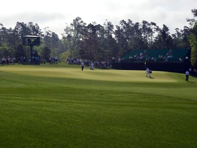 Which golf major tournament is held annually at Augusta National Golf Club?