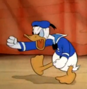 Which user likes Donald Duck the most?