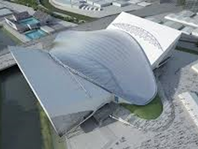 How many events will the Aquatics centre hold throughout both the Paralympics and the Olympics.