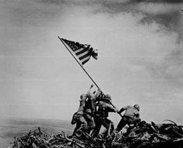 What was the name of the only non-Marine, to raise the second flag at Iwo Jima?