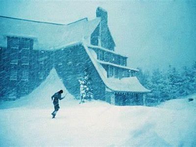 Which horror movie takes place in the secluded Overlook Hotel?