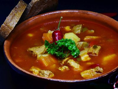 In which country is 'Goulash' a popular traditional dish?