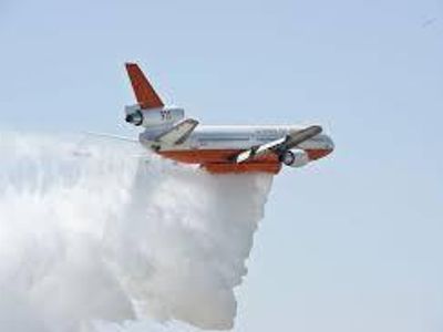 Which type of aircraft is often equipped for wildland firefighting?