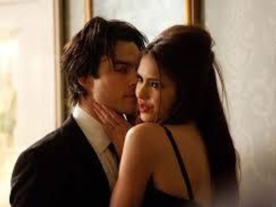 When Damon and Katherine were getting it on...all of thee sudden it stopped and she broke his heart.  What did she say to break his heart?