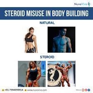 Which type of steroid is commonly misused for muscle growth?