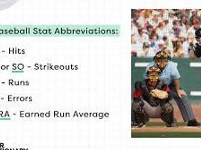 Which stat is used to denote a player's batting efficiency?