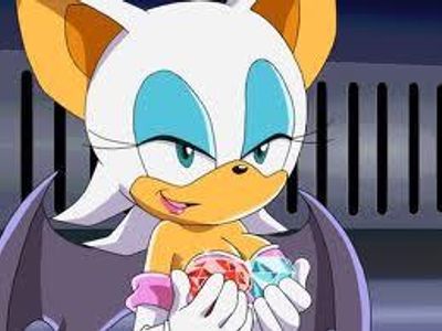 Who does Rouge work with (2) and who does Rouge flirt with