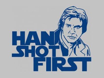 “Han Shot First” refers to a controversial scene change in which movie?