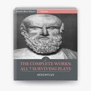 Which is a surviving complete trilogy by Aeschylus?