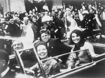 Who was apprehended and accused of Kennedy's assassination?