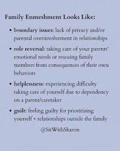 What can lead to enmeshed family dynamics?