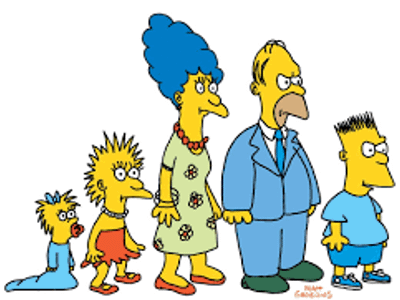 In what year did 'The Simpsons' first premiere as a full series?