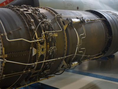 What is the purpose of the afterburner in a jet engine?