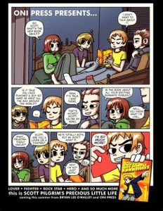 Who is the creator of the popular indie comic series 'Scott Pilgrim'?