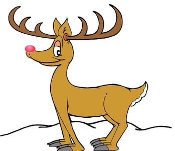 Who was the red nosed lead reindeer?