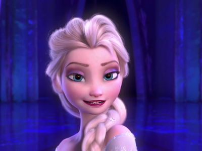 What hair color does Elsa have? Easy.