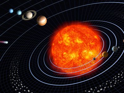 Who is credited with the discovery that the Earth revolves around the Sun?