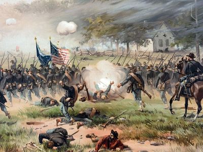 Which battle was the bloodiest single-day battle in American history?