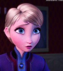 How old is Elsa in this picture?