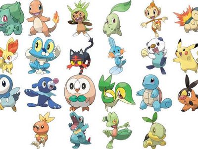 what is the two unevolved starter pokemon with 2 types