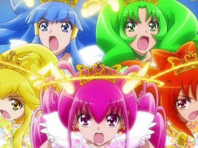 When did the first season of the Glitter Force come out?