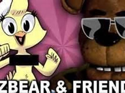 True or False: In Fazbear and Friends, Chica has pizza boobs!