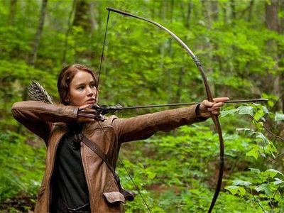 What is Katniss' hobbie?