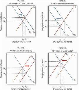 Which factor does NOT generally affect wages in a labor market?