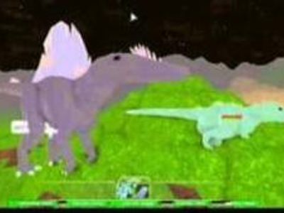 And what about this awesome game? (That stupid Dinosaur Simulator COPIED and stole all the players so now it's dead, buried, lost... D:)