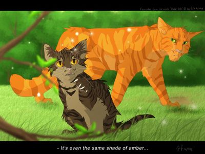 Why is Goldenflower annoyed with Fireheart?