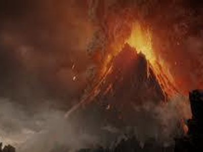 What is the volcano called that Frodo must cast the ring into?