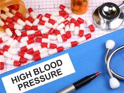 What is the term for high blood pressure?