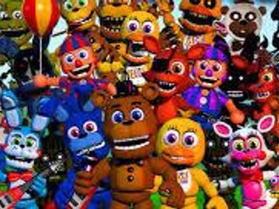 who are the 5 main animatronics in fnaf