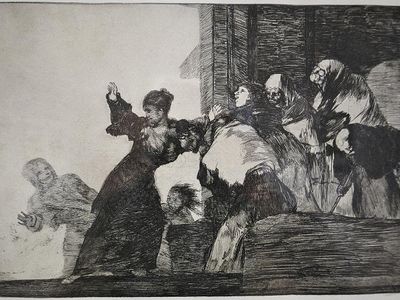 Who developed the aquatint technique in printmaking?