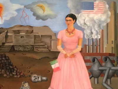 Which famous artist influenced Frida Kahlo's style?