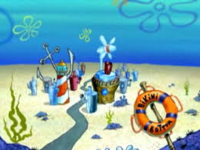 True or false: Bikini Bottom is based off a real place.