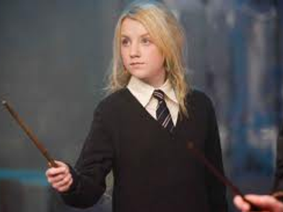 Where did Harry first meet Luna Lovegood(according to the book!)