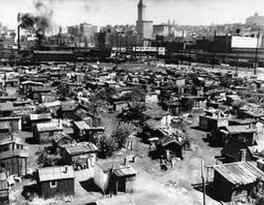 What was the name of the city of shacks that America's poorest lived in?