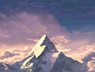 What is the name of the film company with the logo of a mountain?