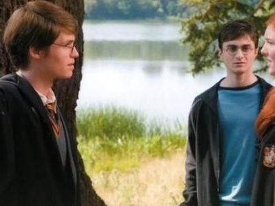 How old is James Potter in this image?