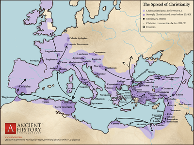 Who spread the Christian religion to Eastern Europe?