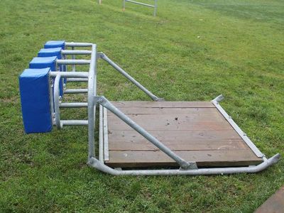 What is a rugby scrum machine used for?